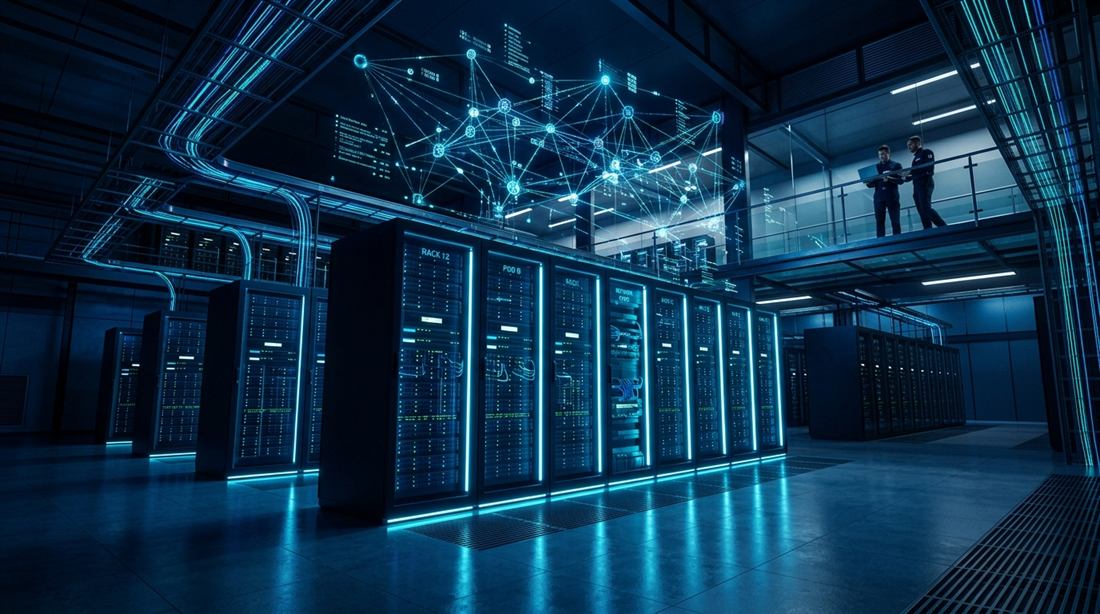Enterprise Modern IT Data Center Server Infrastructure Managed by NexaTech